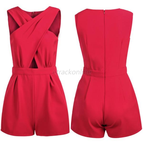 red romper womens