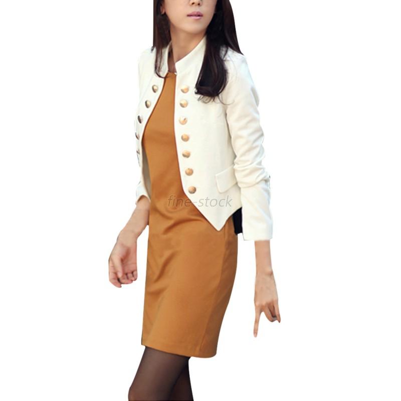 New Fashion Women Blazer Jacket Suit Casual Candy Coat