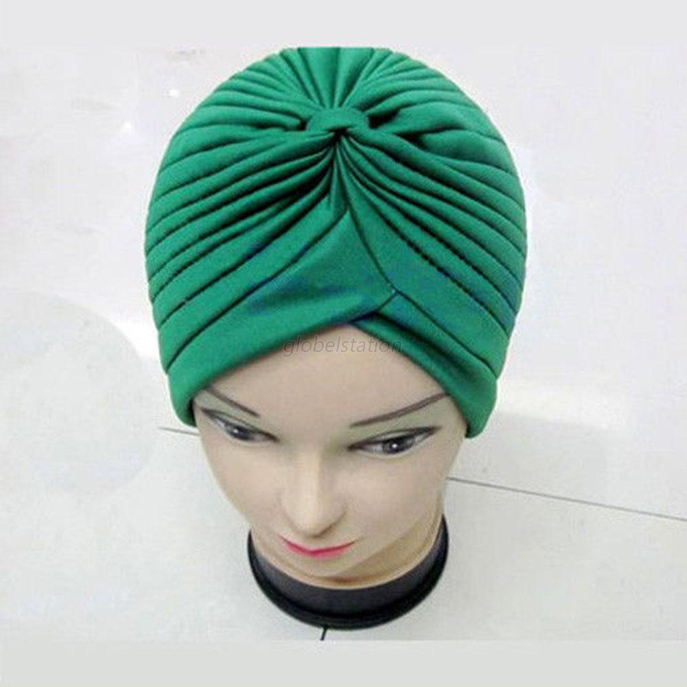 Lady Stretchy Turban Head Wrap Band Chemo Bandana Hijab 
