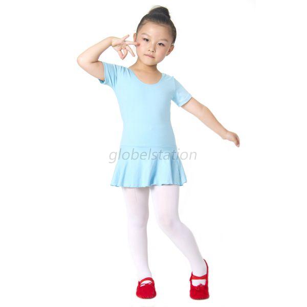Hot Sale Children Kid Girls Leotard Gymnastics Ballet Dance Dress