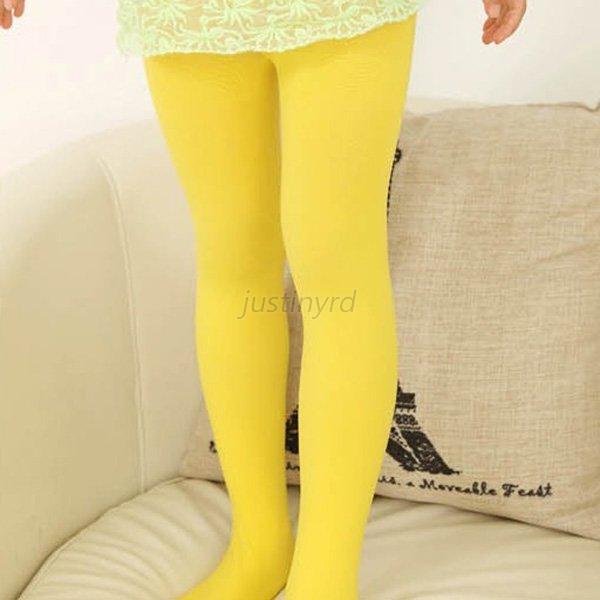 Colorful Chic Stretch Tights Girls Kid Pantyhose Velvet Casual Ballet ...