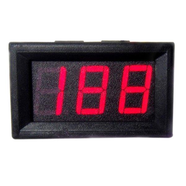 WaterProof Mini DC0-100V Voltmeter LED Panel 3Digital Display Volt Voltage Meter - Picture 7 of 10