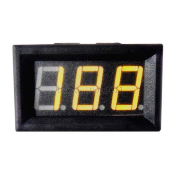 WaterProof Mini DC0-100V Voltmeter LED Panel 3Digital Display Volt Voltage Meter - Picture 8 of 10