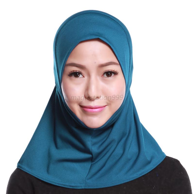 Muslim Women Under Scarf Hat Cap Islamic Ladies Neck Cover 