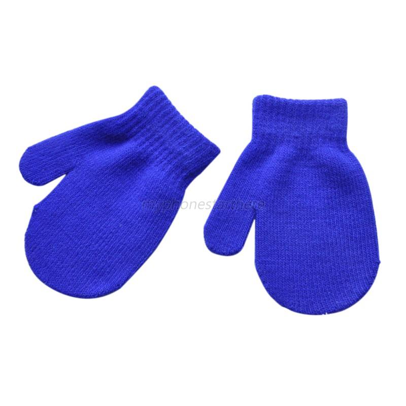 Cute Baby Boy Girl Autumn Winter Warm Gloves Toddler Kids