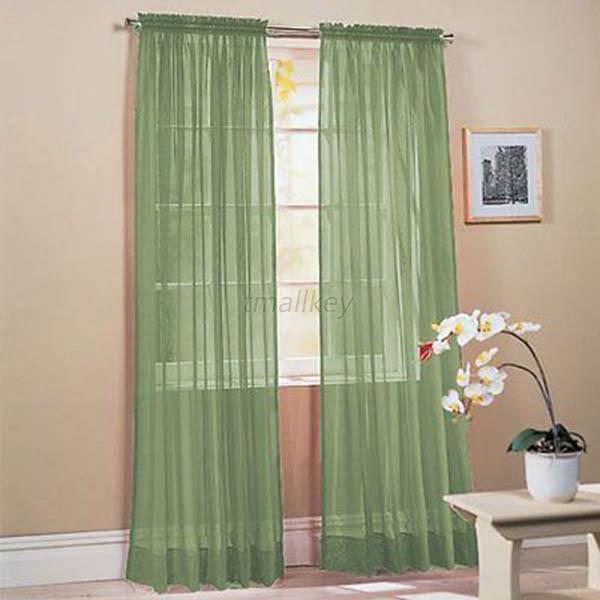 Curtain Rods 10 inch curtain rods : Rods Scarf Sheer Window Curtain / Drapes Panel, Single,Grommet Or ...