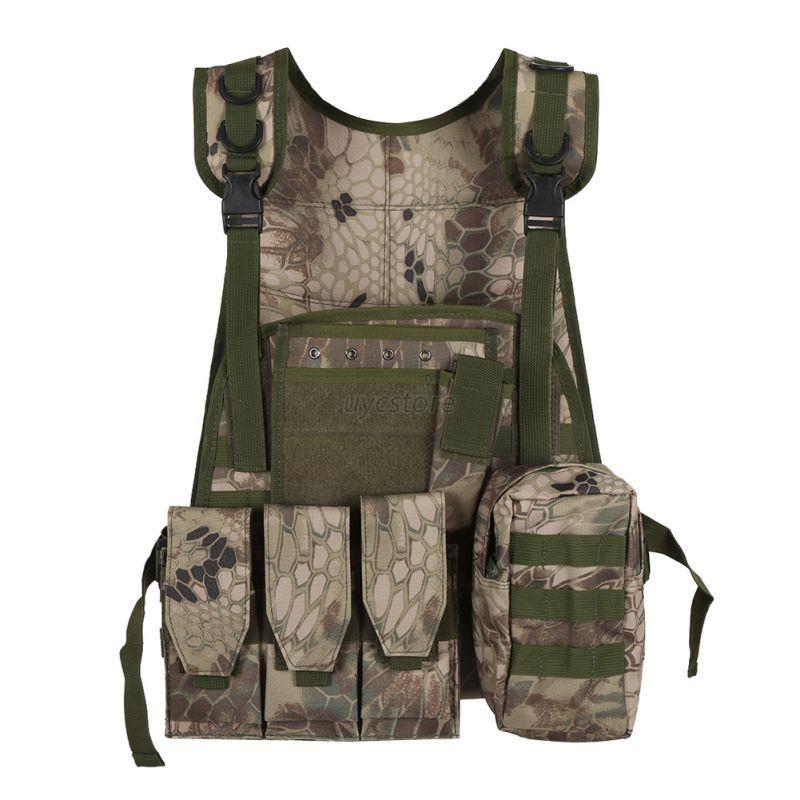 Tactical Military Combat Assault Airsoft Molle Attachment Top Carrier