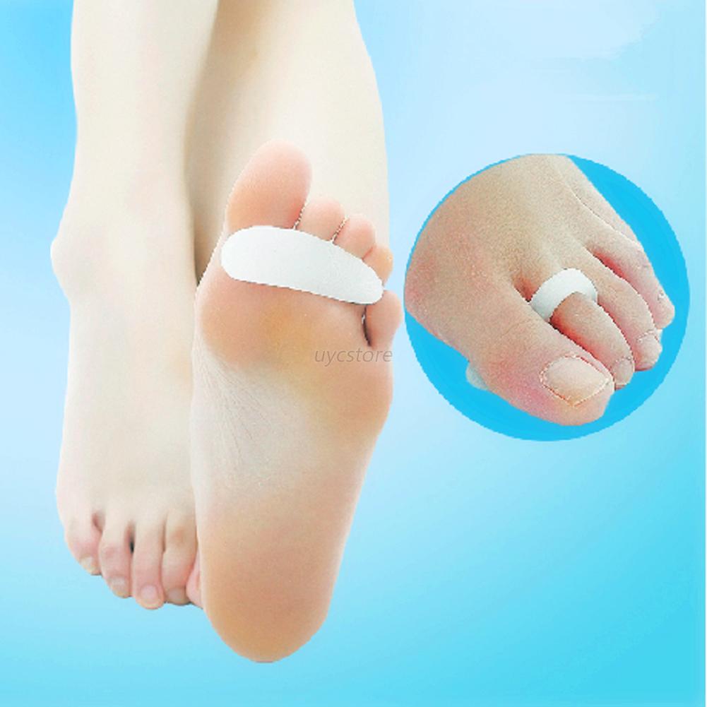 Gel Toe Straightener  Crests Support Props For Crooked & Hammer Toes 