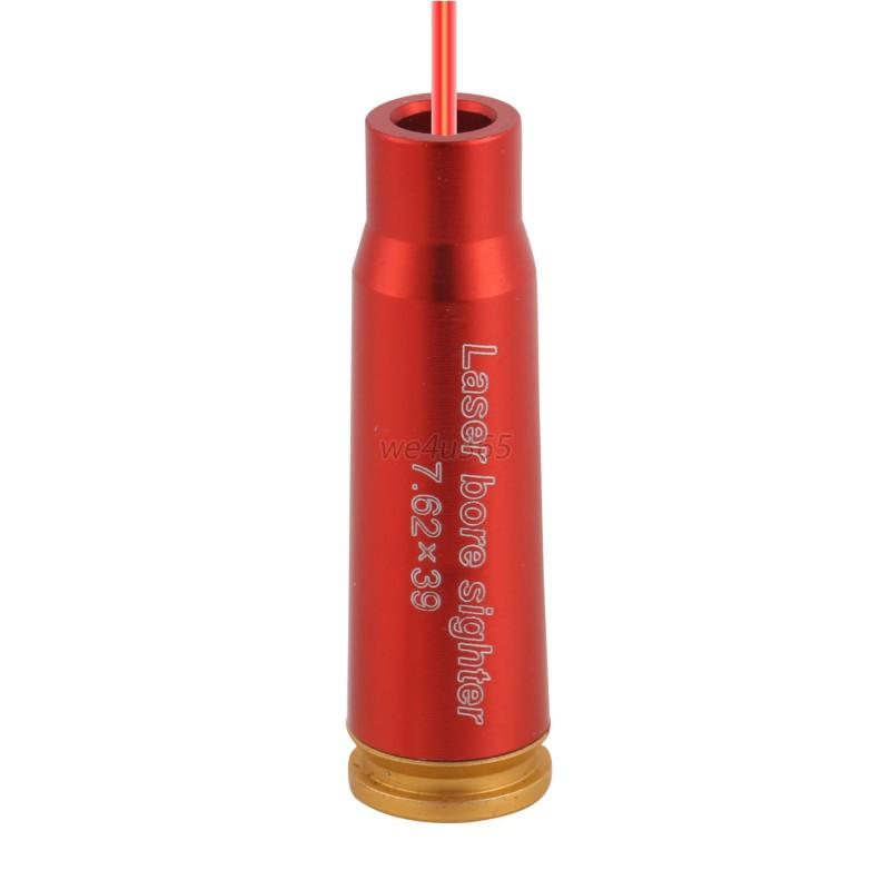 Red Dot Laser Brass Cartridge Bore Sighter Boresight w/Battery For ...