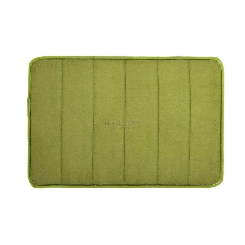 Memory Foam Bath Mat Absorbent Non Slip Bath Mat Pad Bathroom Shower