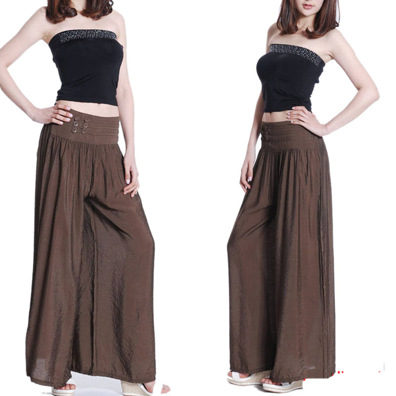 wide leg hippie trousers